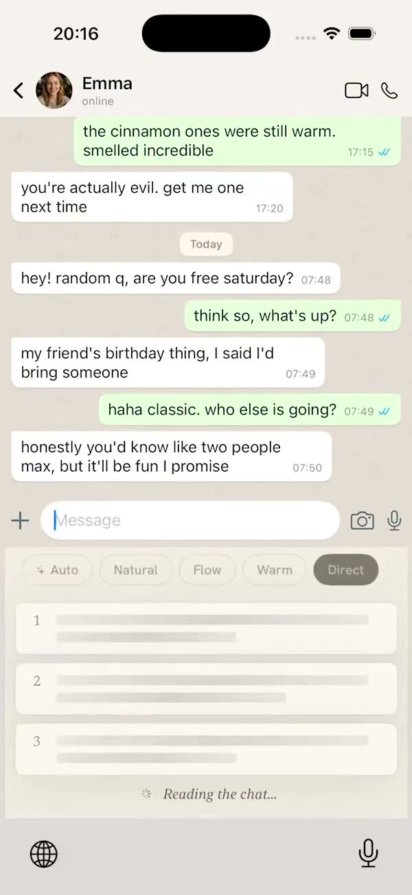 Switching tones on the Replr keyboard